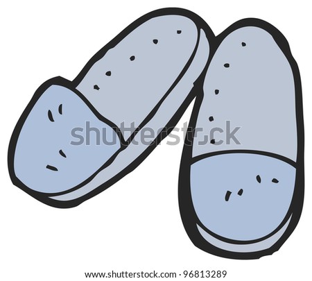 Cartoon Stock : Photo teenagers 96813289 Slippers  Shutterstock slippers for