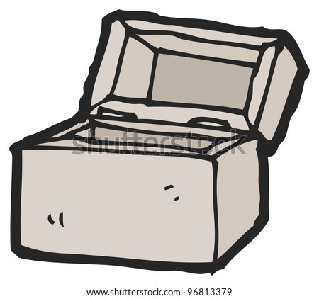 Cartoon Open Box