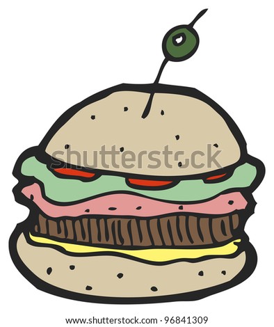 Burger Cartoon Images