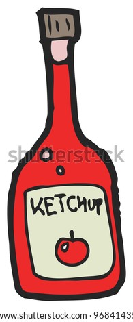 Cartoon Ketchup