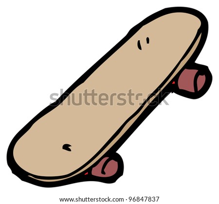 Skateboard Cartoon Stock Photo 96847837 : Shutterstock