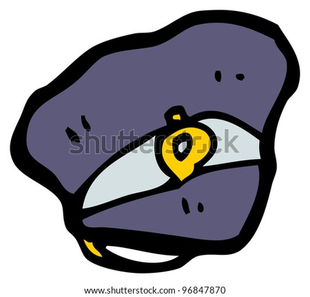 Cartoon Cop Hat