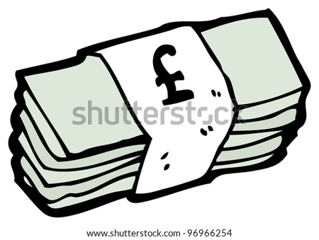 Cartoon Cash Stock Photo 96966254 : Shutterstock