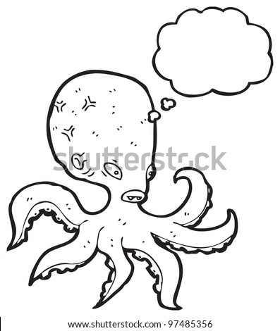 giant octopus cartoon