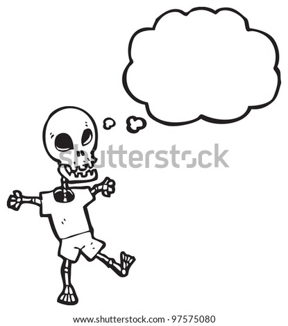 Cartoon Skeleton Stock Photo 97575080 : Shutterstock