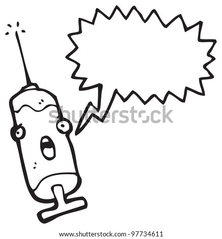 Cartoon Injection Needle Stock Photo 97734611 : Shutterstock