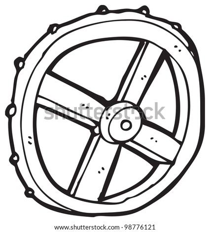 A Cartoon Wheel