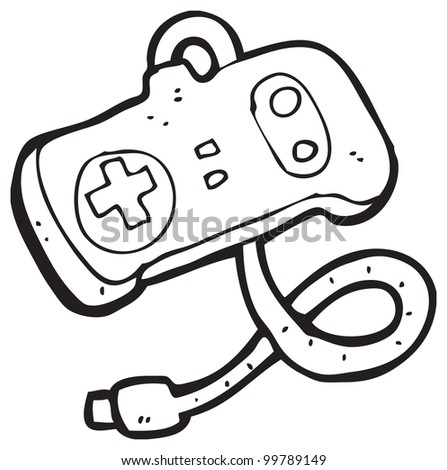 Cartoon Game Controller