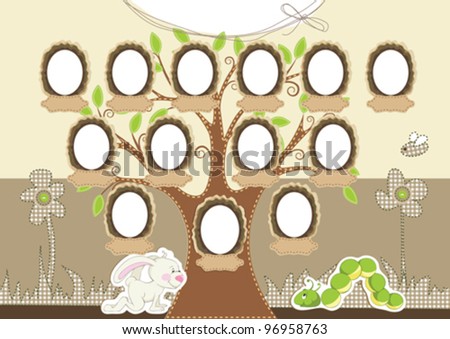 Cartoon Family Tree Template Family tree. Cartoon Family Tree Template Family tree.