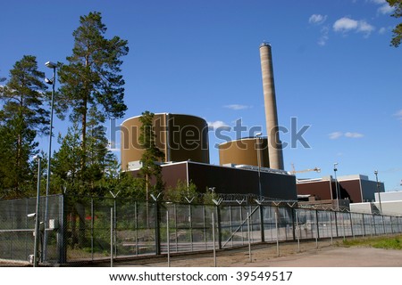 Russian made nuclear power plants in Loviisa, Finland.