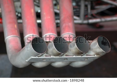  Exhaust Pipe on Twin Exit Pipe Exhaust Old Car Find Similar Images