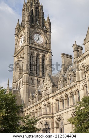 Town Hall, Manchester by Waterhouse (1877), England, UK