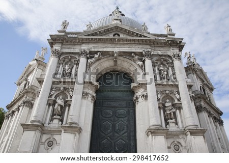 Basilica di Santa Maria della Salute Church, Venice, Italy