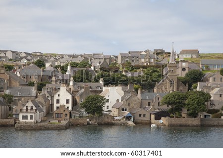 Stromness on the Orkney Islands, Scotland