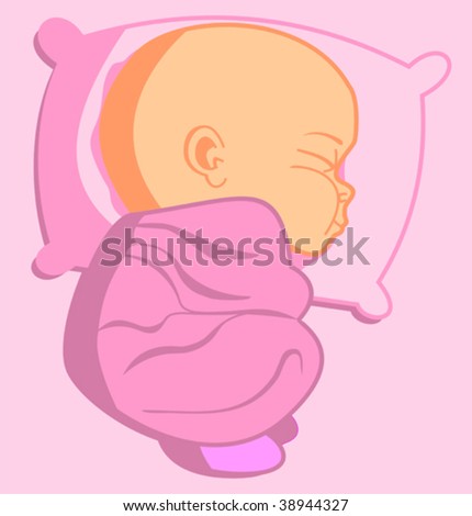 Baby Sleeping Cartoon