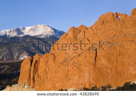 garden of the gods kissing camels. with the quot;Kissing Camelsquot;