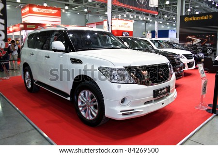 Stock Photo MOSCOW AUGUST 25 Nissan Patrol Tuning JAOS At TheCee 450x320px