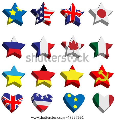 Flags Of Countries. of flags the countries in