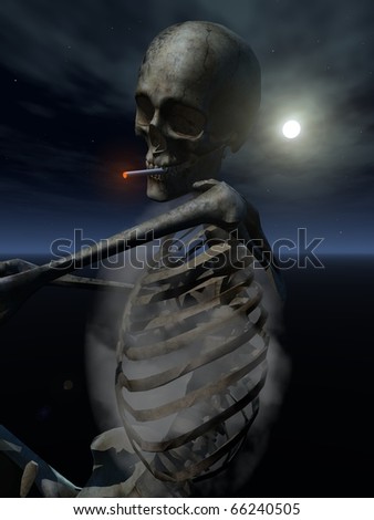 Skeleton Smoke