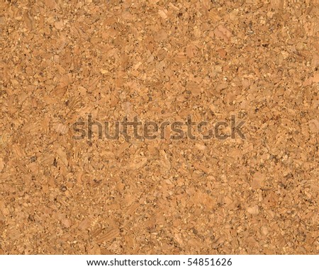 High quality texture of the cork board, the high accuracy of the details