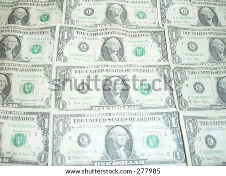 American one dollar bills