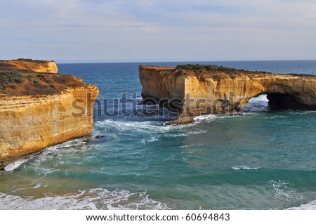 Great Ocean Road, Australia, London bridge rock formations
