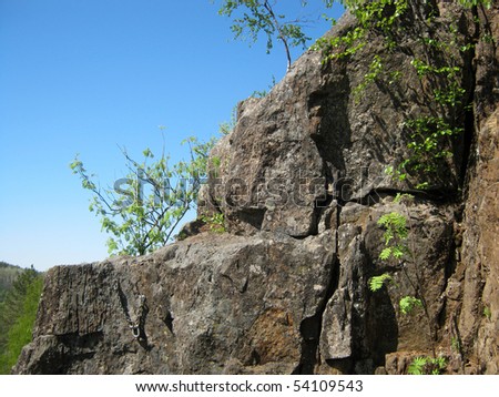 Rocks in Russian North