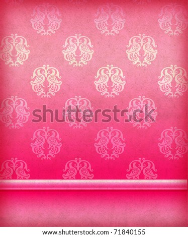 Old Pink Wallpaper