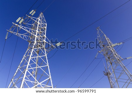 High voltage modern electric power distributions systems against on sky