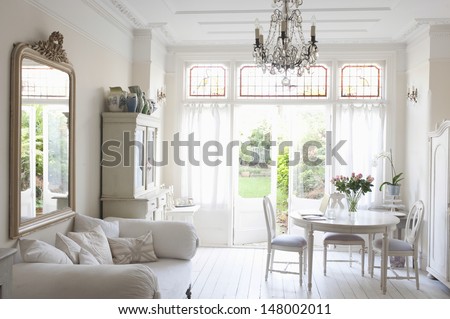 Interior Of Rustic Home