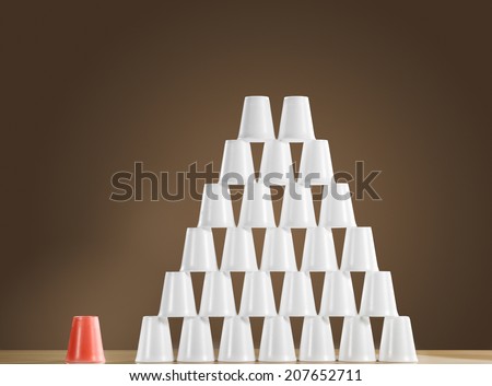 Pyramid of Cups