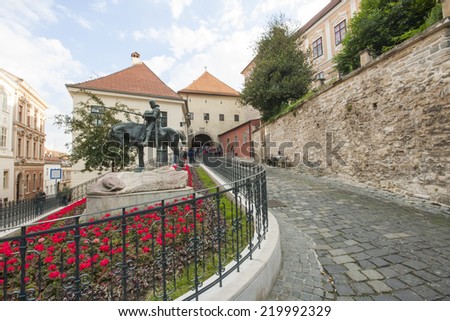 St George and the Dragon Statue; Zagreb; Croatia