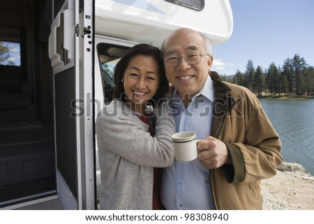 Senior Couple on Road Trip
