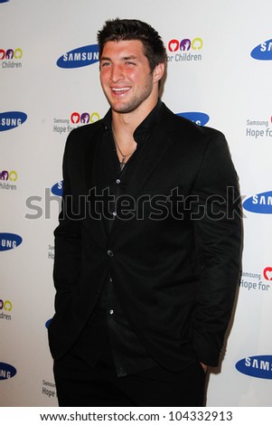 NEW YORK-JUNE 4: New York Jets quarterback Tim Tebow attends Samsung's annual Hope for Children gala at the American Museum of Natural History on June 4, 2012 in New York City.