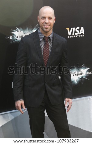 NEW YORK-JULY 16: Singer Chris Daughtry attends the world premiere of \