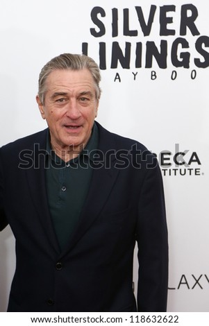 NEW YORK-NOV 12: Actor Robert DeNiro attends the premiere of \