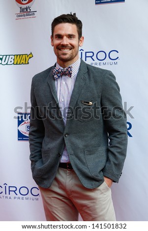 NEW YORK-MAY 30: New York Red Bulls player Heath Pearce attends the 5th annual Tuck\'s Celebrity Billiards Tournament at Slate NYC on May 30, 2013 in New York City.