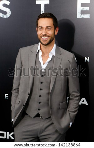 NEW YORK-JUNE 10: Actor Zach Levi attends the world premiere of \