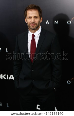 NEW YORK-JUNE 10: Director Zack Snyder attends the world premiere of \