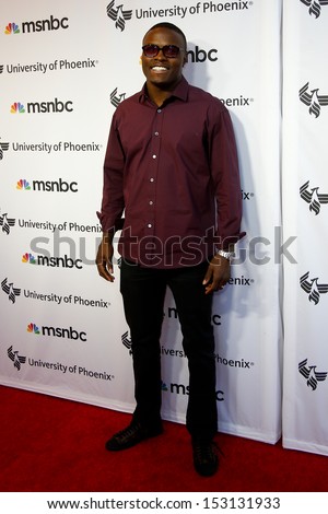 NEW YORK, NY - SEPTEMBER 6: Boxer Kid Chocolate attends MSNBC\'s  \
