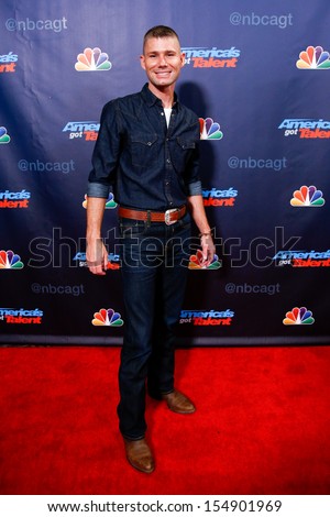 NEW YORK-SEP 18: Country singer Jimmy Rose at the post-show red carpet of 