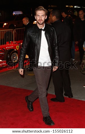 NEW YORK-SEP 18: Actor Dan Stevens attends the Ferrari & The Cinema Society screening of \'Rush\' at Chelsea Clearview Cinema on September 18, 2013 in New York City.