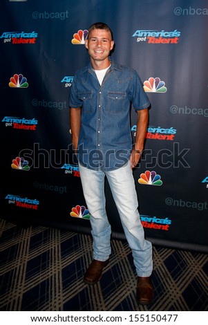 NEW YORK-AUG 28: Country singer Jimmy Rose attends the post-show red carpet for NBC\'s \
