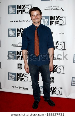 NEW YORK- OCT 8: Actor Jason Ritter attends the \