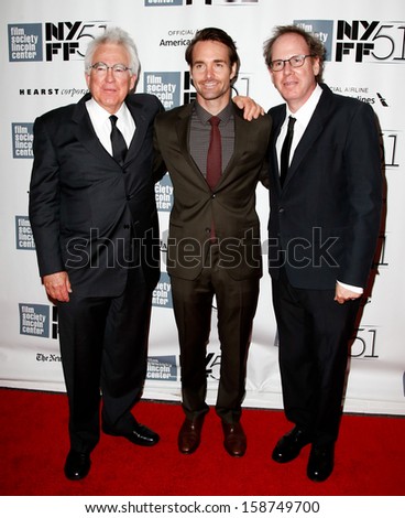 NEW YORK- OCT 8:  Producers Ron Yerxa (L), Albert Berger and actor Will Forte (C) attend the \