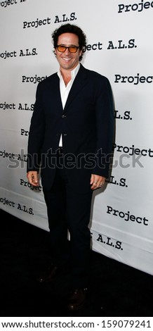 NEW YORK- OCT 17: Actor Rob Morrow attends the Project A.L.S. 15th Anniversary benefit at Roseland Ballroom on October 17, 2013 in New York City.