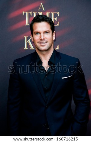 NEW YORK- OCT 20: News anchor Thomas Roberts attends the Broadway opening night of \'A Time To Kill\' at The Golden Theatre on October 20, 2013 in New York City.