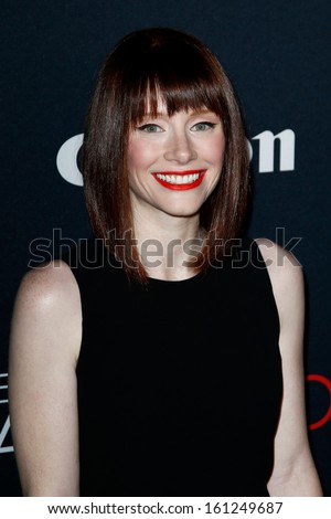 NEW YORK- OCT 24: Actress Bryce Dallas Howard attends the premiere of Canon\'s \'Project Imaginat10n\' Film Festival at Alice Tully Hall at Lincoln Center on October 24, 2013 in New York City.