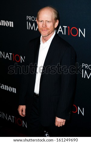 NEW YORK- OCT 24: Director Ron Howard attends the premiere of Canon\'s \'Project Imaginat10n\' Film Festival at Alice Tully Hall at Lincoln Center on October 24, 2013 in New York City.