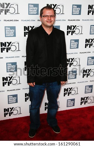 NEW YORK-OCT 1: Director Corneliu Porumboiu attends the 'Jimmy P: Psychotherapy Of A Plains Indian' premiere during the New York Film Festival at Alice Tully Hall on October 1, 2013 in New York City.